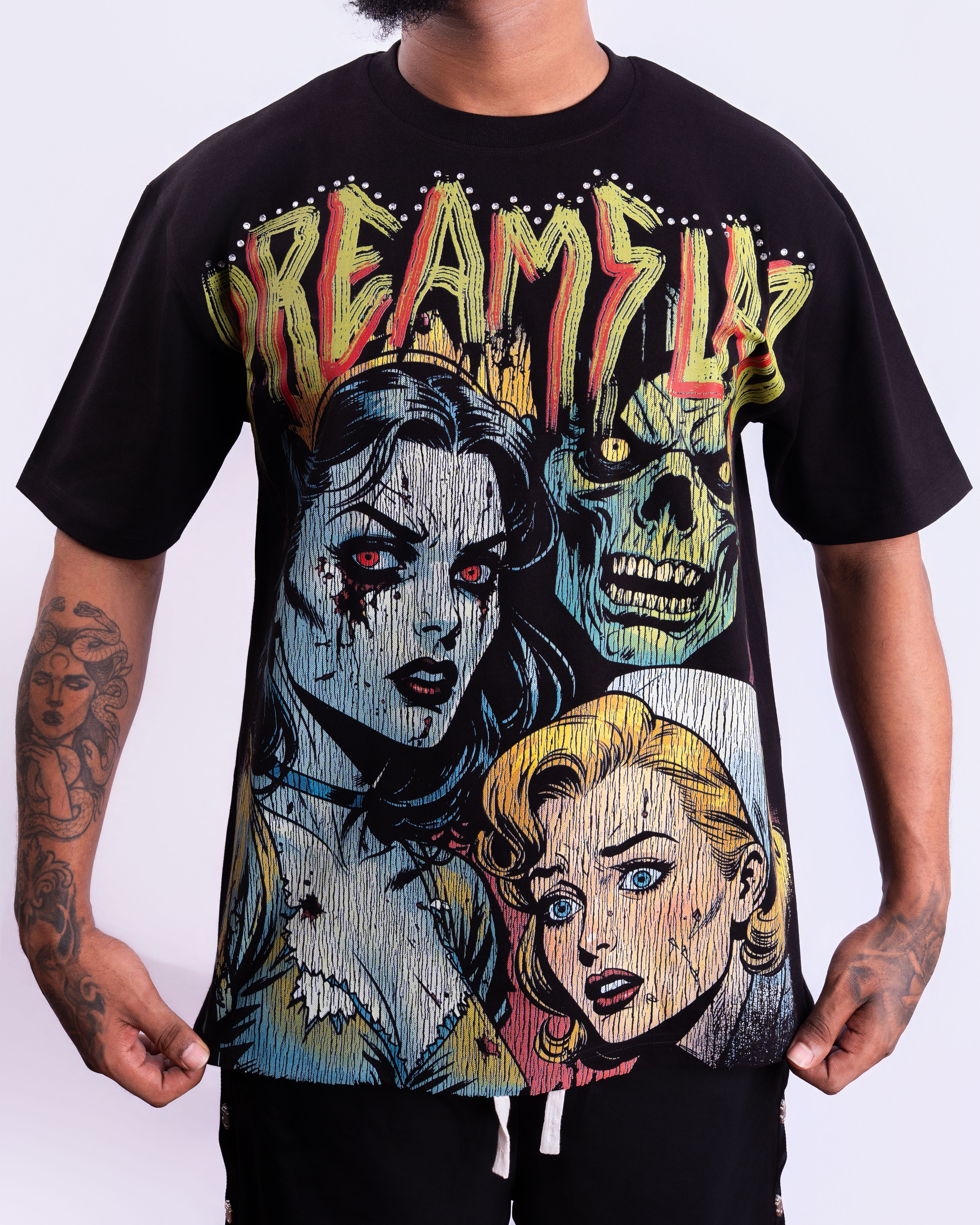 DLAB “Rebirth” Graphic Tee – Black